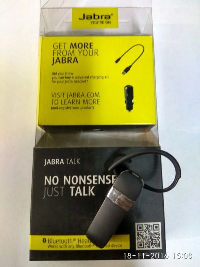Лот: 8582154. Фото: 1. Bluetooth-гарнитура Jabra Talk. Красноярск