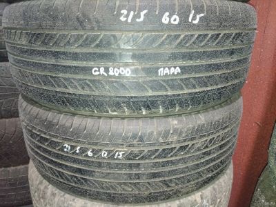 Лот: 13248608. Фото: 1. 215/60 R15 Bridgestone CR 8000... Шины