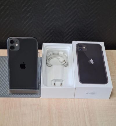 Лот: 19040809. Фото: 1. Apple iPhone 11 64GB Black 352988111692265. Смартфоны