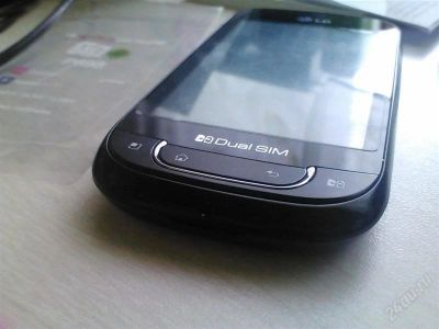 Лот: 2294775. Фото: 1. Смартфон LG P698 с двумя сим-картами... Смартфоны