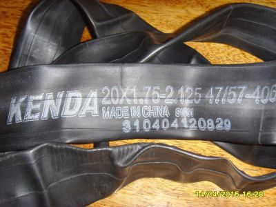 Лот: 5389711. Фото: 1. Камера Kenda 20" Х 1.75 -2.125. Запчасти