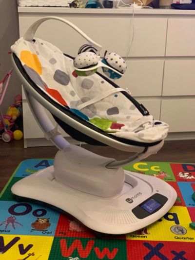 Лот: 14987448. Фото: 1. Кресло качеля mamaroo 3.0 4moms. Ходунки, прыгунки, качели