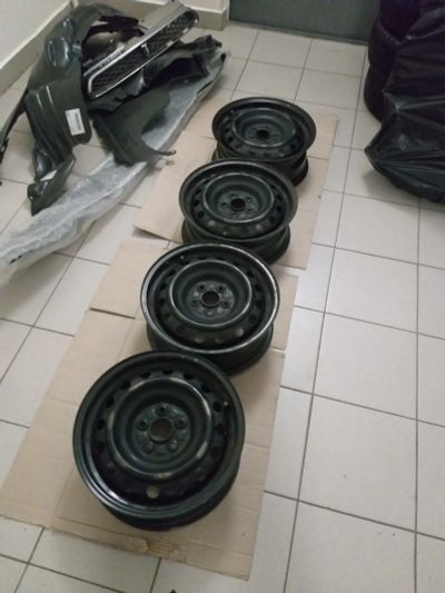 Лот: 16842774. Фото: 1. Оригинальные штамповки Toyota... Диски