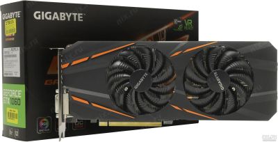 Лот: 13608355. Фото: 1. GeForce® GTX 1060 G1 Gaming 3G... Видеокарты