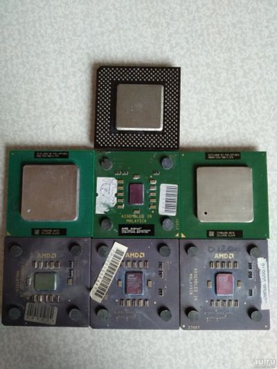 Лот: 15616967. Фото: 1. Древние процессоры intel , amd... Процессоры