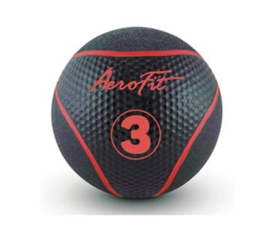 Лот: 25259534. Фото: 1. Набивной мяч 3 кг Aerofit AFMB3... Фитнес, аэробика и гимнастика