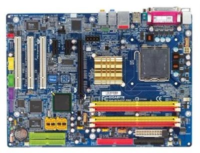 Лот: 3652431. Фото: 1. Gigabyte GA-8I945P Pro + Ice Hammer... Материнские платы
