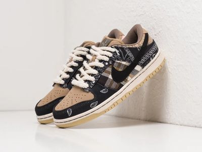 Лот: 18832942. Фото: 1. Кроссовки Nike SB Dunk Low x Travis... Кеды, кроссовки, слипоны