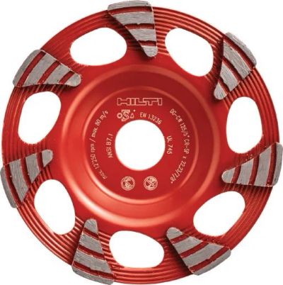 Лот: 11358877. Фото: 1. Чашка алмазная Hilti 125 по бетону... Расходные материалы, сменные насадки