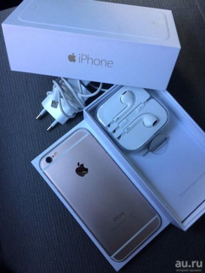 Лот: 10109432. Фото: 1. iPhone 6 64gb gold. Смартфоны