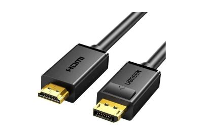Лот: 25062171. Фото: 1. Кабель UGREEN DP Male to HDMI... Шлейфы, кабели, переходники