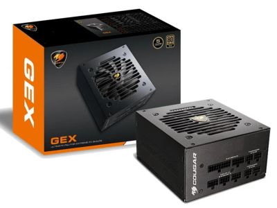 Лот: 20239392. Фото: 1. Топовый БП: Cougar GEX 750W (Модульный... Корпуса, блоки питания