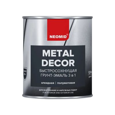 Лот: 24113661. Фото: 1. Грунт-эмаль Neomid, по ржавчине... Краски, лаки, растворитель