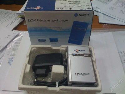 Лот: 1507424. Фото: 1. CDMA модем AnyDATA ADU-E100A... Проводные модемы