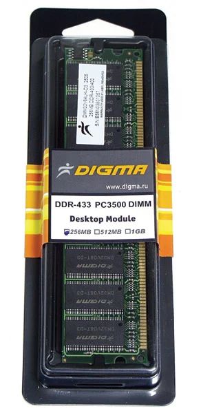 Лот: 4073578. Фото: 1. DDR400 256 Mb. Оперативная память