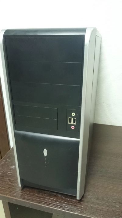 Лот: 12436265. Фото: 1. Корпус для компьютера черный ATX. Корпуса, блоки питания