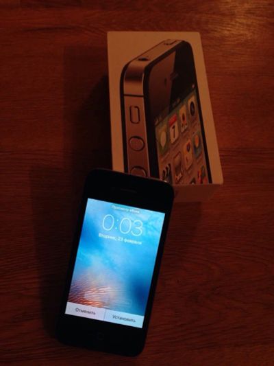 Лот: 6985780. Фото: 1. IPhone 4S 16gb Только продажа. Смартфоны