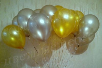 Лот: 10381218. Фото: 1. Гелиевые шары наполненные гелием... Воздушные шары