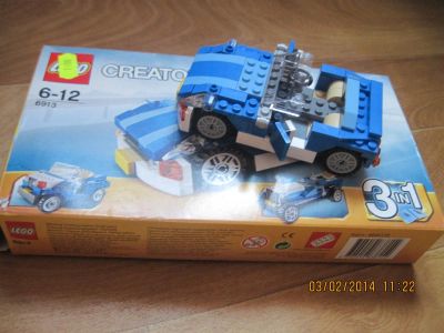 Лот: 3704456. Фото: 1. Машина LEGO. Конструкторы