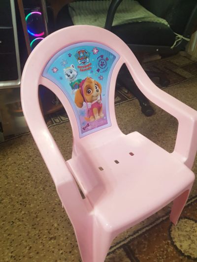 Лот: 20909548. Фото: 1. стульчик детский пластиковый... Столики, стулья, парты