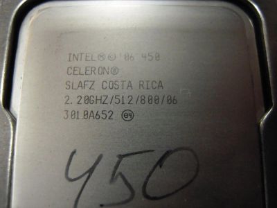 Лот: 5922431. Фото: 1. Холодный процессор Intel Celeron... Процессоры