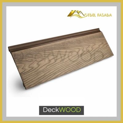 Лот: 17535201. Фото: 1. Сайдинг из ДПК DeckWOOD Коричневый... Фасадные материалы, сайдинг