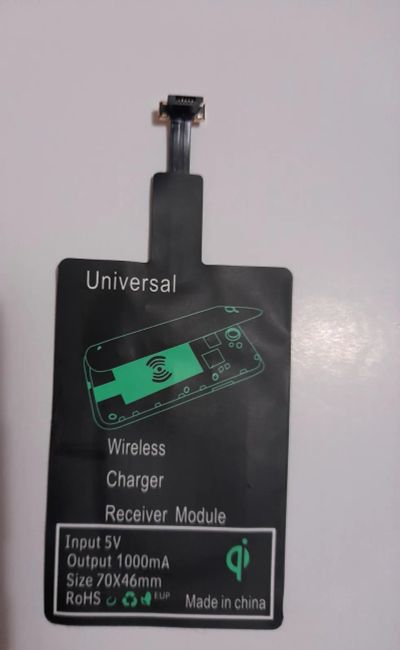Лот: 19949357. Фото: 1. Адаптер для беспроводной зарядки... Зарядные устройства, блоки питания, адаптеры сетевые для смартфонов
