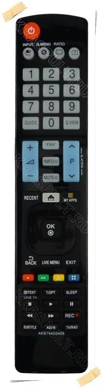 Лот: 10972583. Фото: 1. Пульт LG AKB74455409. Новый! Гарантия... Пульты ДУ