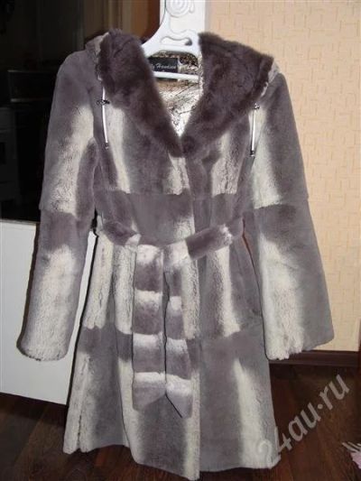 Лот: 711508. Фото: 1. Шуба из кролика с копюшоном из... Другое (женская одежда)