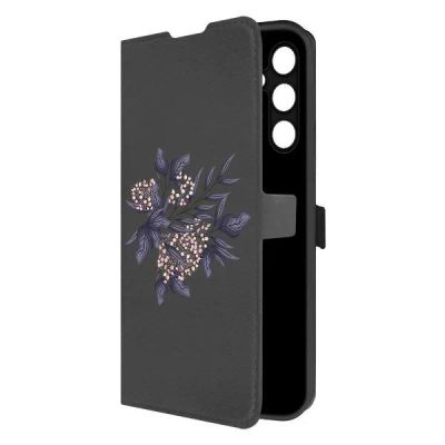 Лот: 25053463. Фото: 1. Чехол Krutoff Eco Book "Розовые... Чехлы, бамперы