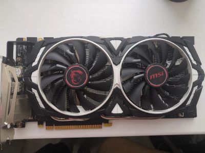 Лот: 17204506. Фото: 1. MSI Geforce GTX 1080 Armor 8gb... Видеокарты