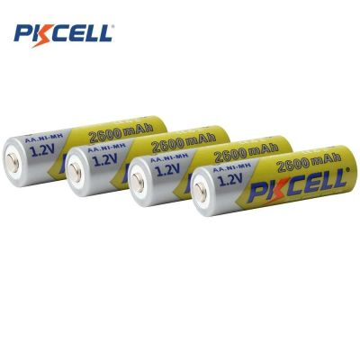 Лот: 12028440. Фото: 1. Аккумуляторы PkCELL AA NiMH 2600mAh... Батарейки, аккумуляторы, элементы питания