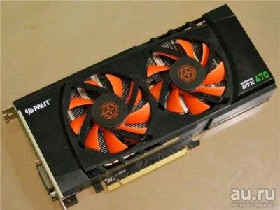 Лот: 11604772. Фото: 1. 320 бит, GeForce GTX 470. Доставка... Видеокарты