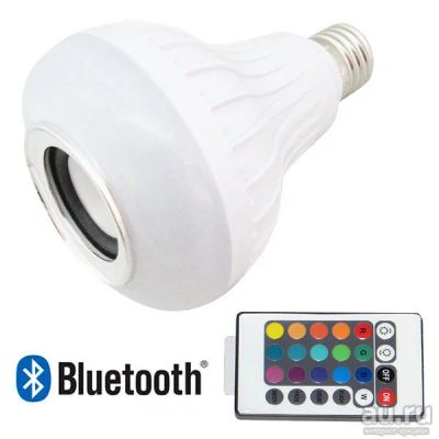 Лот: 8033381. Фото: 1. Bluetooth колонка - лампа RGBW... Портативные, беспроводные колонки