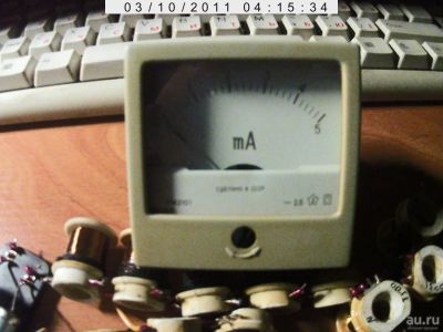 Лот: 8744405. Фото: 1. Милиамперметр М42101 класс 2.5. Головки измерительные, индикаторы