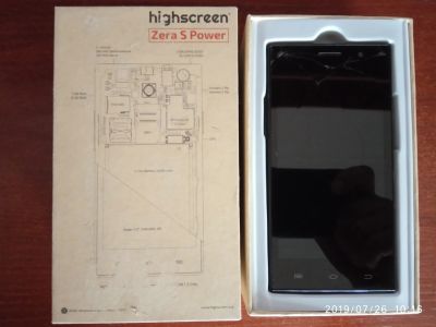 Лот: 14236658. Фото: 1. Highscreen Zera S Power. Смартфоны