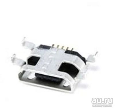 Лот: 13649199. Фото: 1. Разъём micro USB(гнездо microUSB... Разъёмы