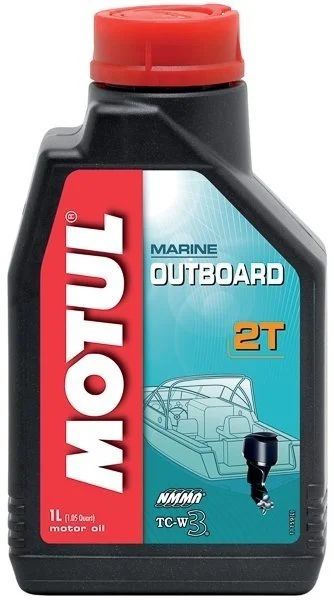 Лот: 20352609. Фото: 1. MOTUL Outboard 2T 1л масло моторное... Масла, жидкости