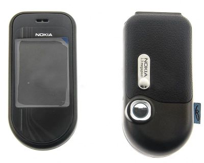 Лот: 12063651. Фото: 1. Корпус Nokia 7370 коричневый. Корпуса, клавиатуры, кнопки