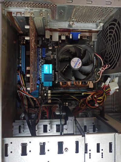 Лот: 18422374. Фото: 1. Компьютер AMD FX-6100. Шлейфы, кабели, переходники
