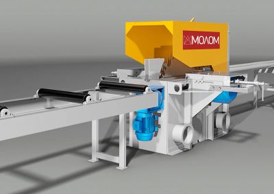 Лот: 7636047. Фото: 1. Станок для распиловки бруса МОЛОМ. Промышленное
