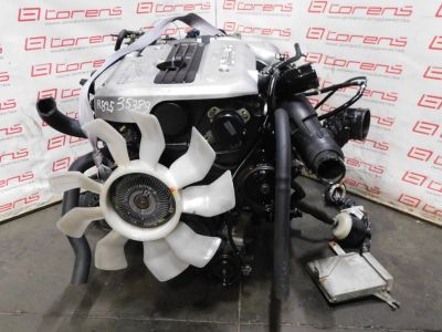 Лот: 15089284. Фото: 1. Двигатель NISSAN RB25DET на LAUREL... Двигатель и элементы двигателя