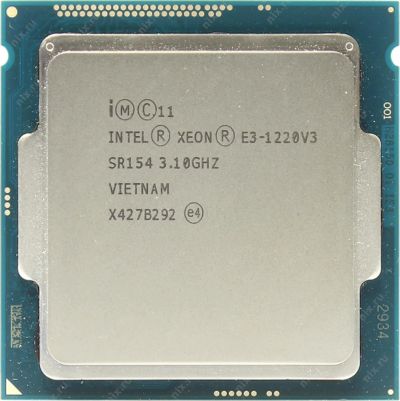Лот: 21215719. Фото: 1. Процессор Intel Xeon E3-1220 v3... Процессоры