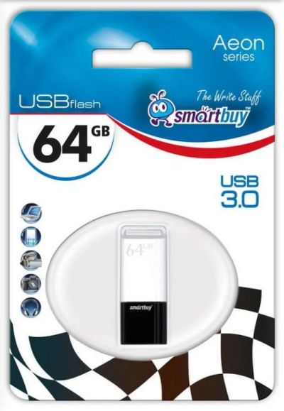 Лот: 4553627. Фото: 1. Флеш-накопитель USB3.0 64Gb SmartBuy... USB-флеш карты