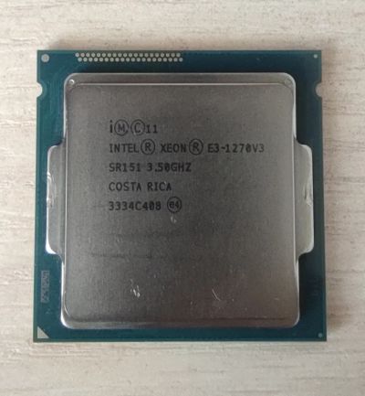 Лот: 20229698. Фото: 1. Процессор Intel Xeon E3-1270 v3... Процессоры