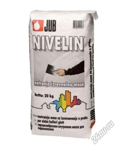 Лот: 5695509. Фото: 1. Нивелин ( Nivelin) финишная шпаклевка... Смеси, шпатлевки, цемент
