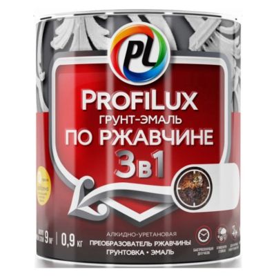 Лот: 24116448. Фото: 1. Грунт-эмаль Profilux, 3в1, по... Краски, лаки, растворитель