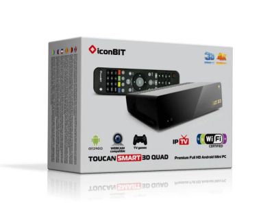 Лот: 6830831. Фото: 1. Cетевой mini-PC iconBIT Toucan... Медиаплееры