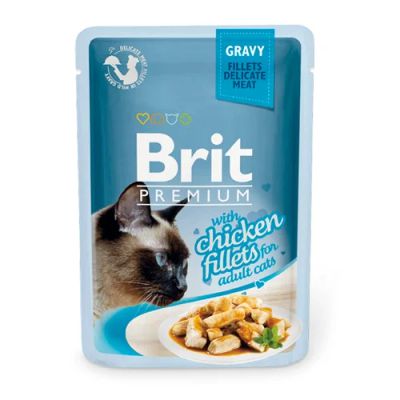 Лот: 15055866. Фото: 1. Brit (Брит) Курица филе пауч корм... Корма