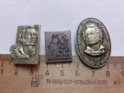 Лот: 21081953. Фото: 1. (№15684) значки известные личности... Сувенирные